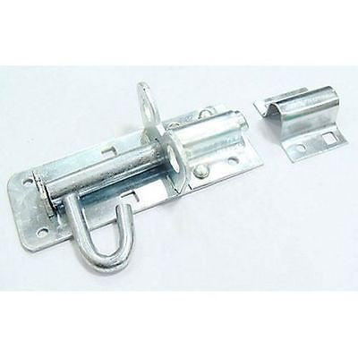 200mm 8'' No.1A Heavy Brenton Padlock Bolts 1 Each ZINC PLATED