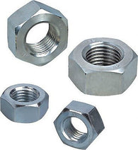 A2 Stainless Steel Hexagon Full Nuts. Standard Pitch Various sizes from M2 - M30