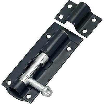 No.923A Enclosed Tower Bolts 1 Each BLACK FINISH