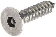 10x (VARIOUS SIZES) PIN HEX CSK STAINLESS STEEL SELF TAPPING SCREW (PACK OF 10)