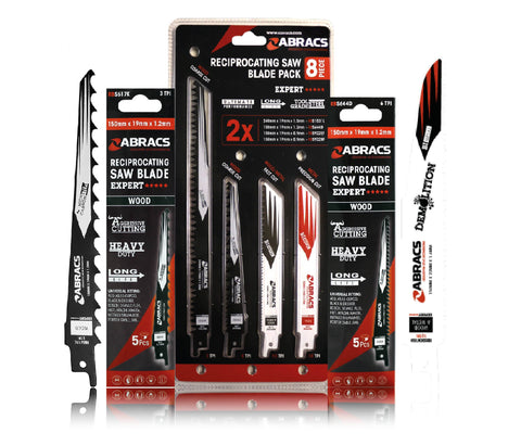 8pc Recip Saw Blade Pack